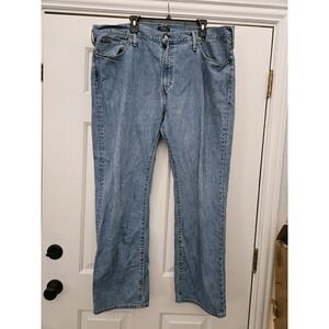 Polo Ralph Lauren Hampton Relaxed Straight Jeans Mens 44x32 Blue
